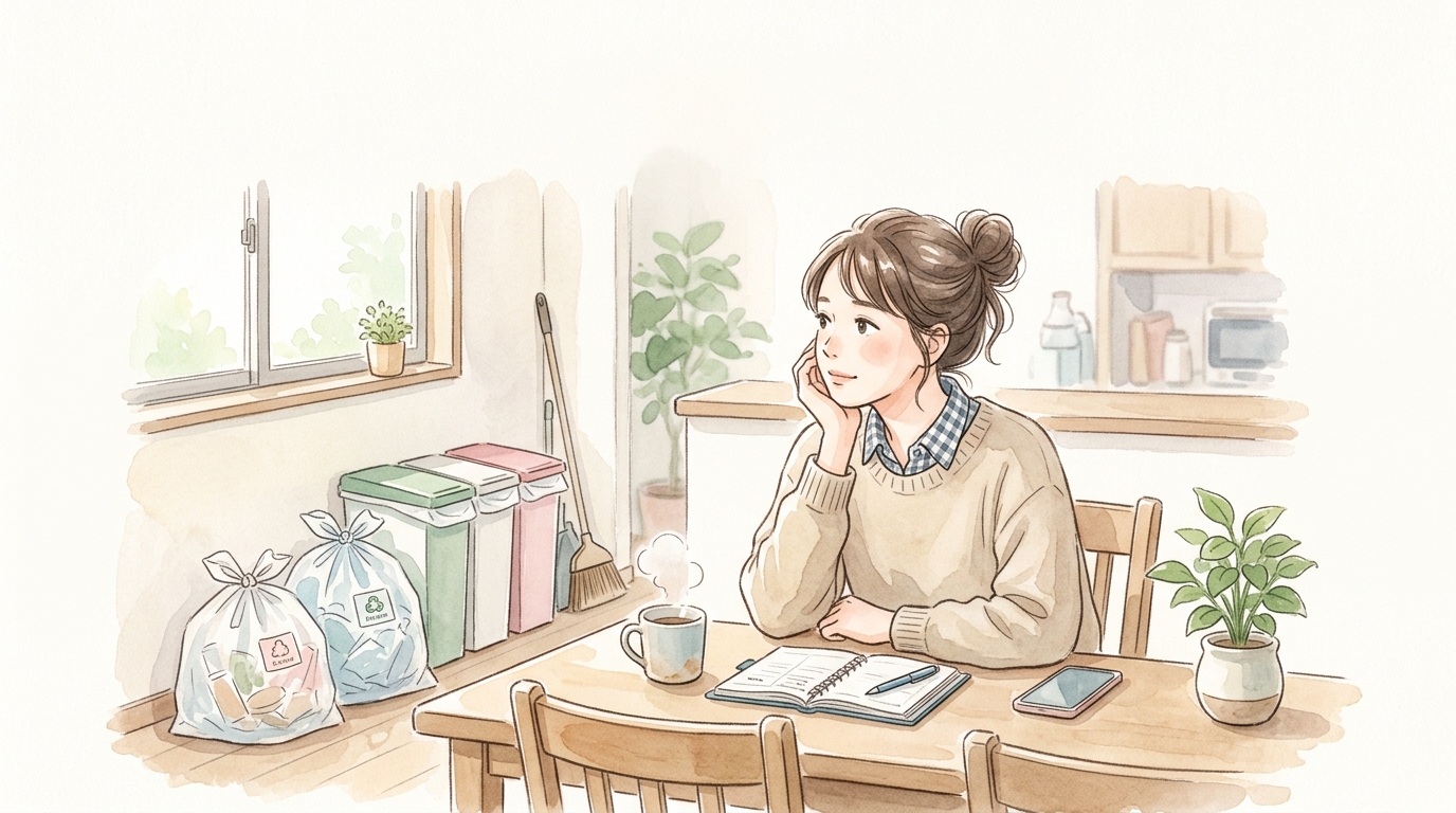 「めんどくさい」はもう卒業!今日からできる、あなたらしいゴミ出し習慣