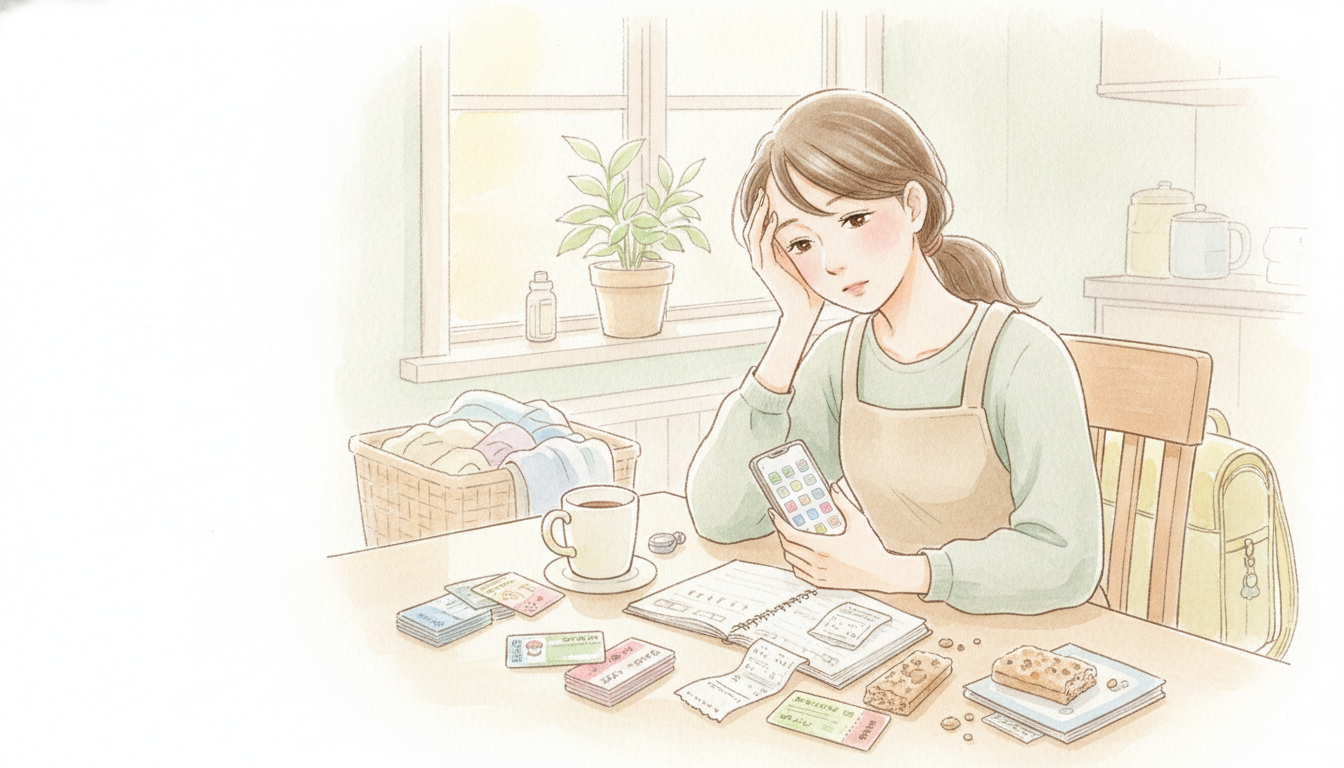 「もう無理…」ポイ活疲れがピークだった、私の燃え尽きエピソード