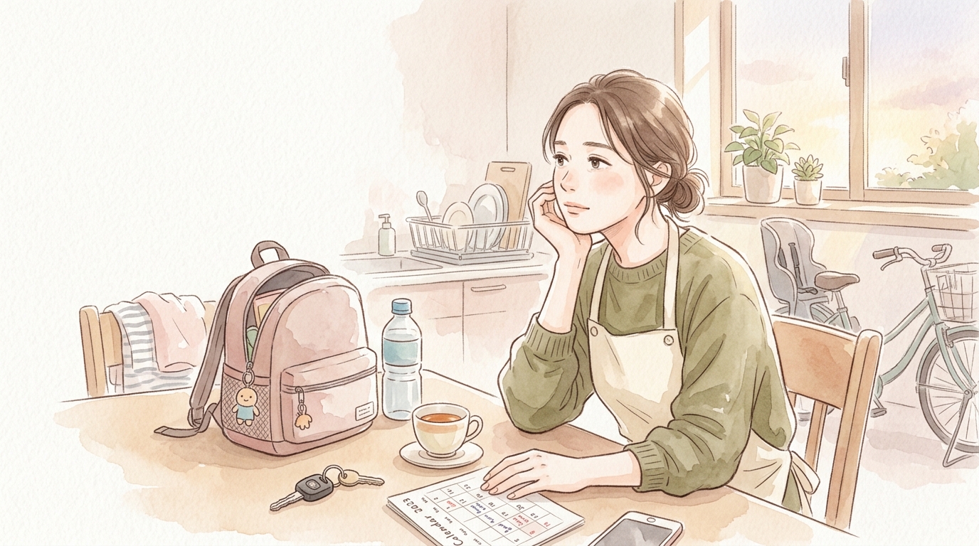 習い事の送り迎えがしんどいのは、ママが「甘えてる」からじゃないんです