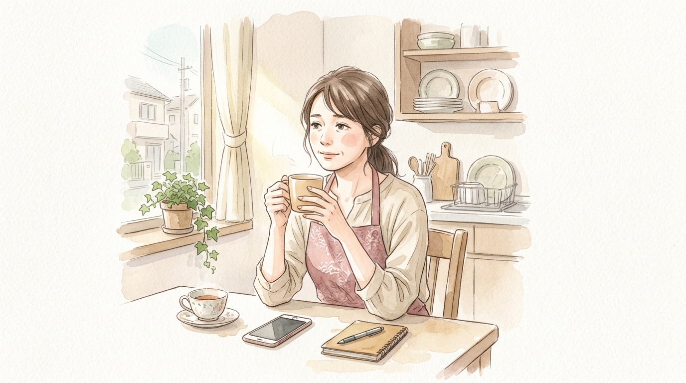 「疲れたな」と思ったら、一度立ち止まってみてほしいんです