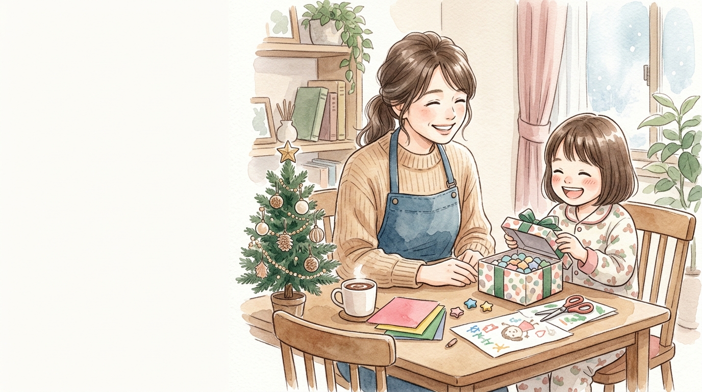 「間に合わない」を逆手に取る!感動を呼ぶ、思い出重視のクリスマス