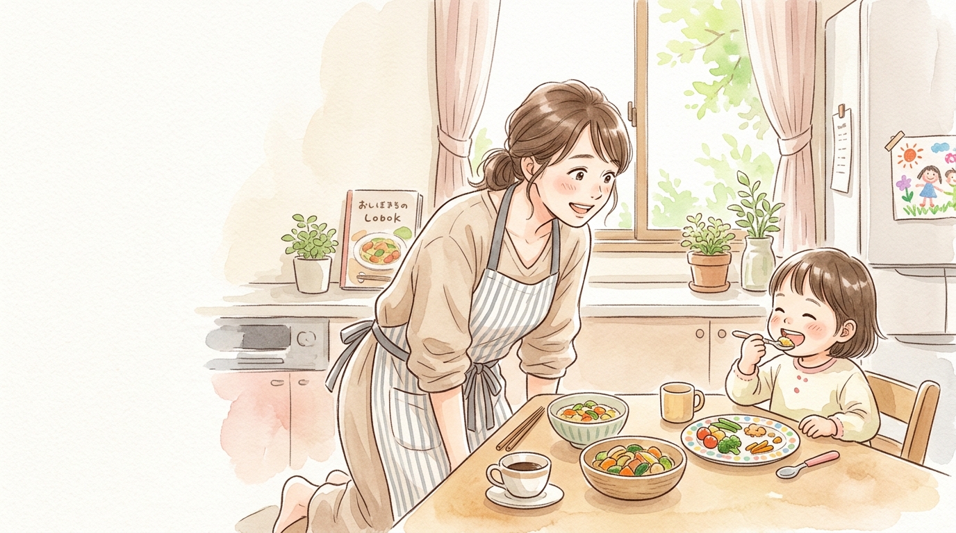 「食べてくれた!」が増える食卓の魔法と声かけ術
